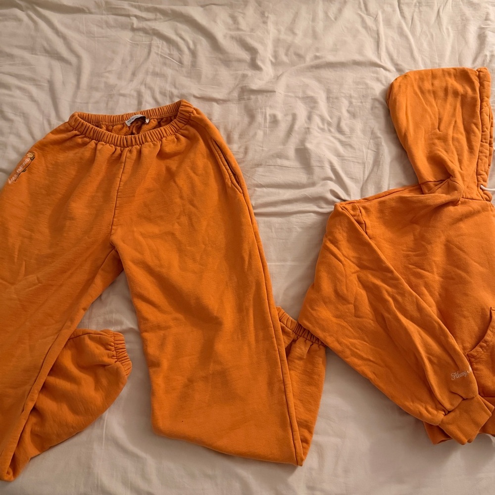 Heavy Manners Airplane Set - Pumpkin